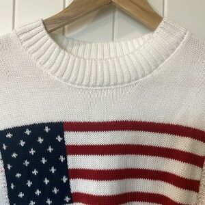 New flag sweater so hot!